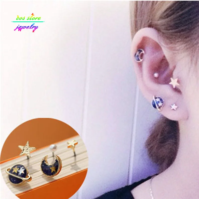 More Colors ! 2018 New Japanese Zipper Style Punk Planet Universe Moon Multi Pierced Stud Earrings For Women Fake Piercing Set
More Colors ! 2018 New Japanese Zipper Style Punk Planet Universe Moon Multi Pierced Stud Earrings For Women Fake Piercing Set
