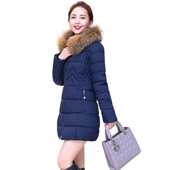 2019 New Winter Thicken Cotton Coat women Long Leisure Jackets Large Size Women's Slim Warm Coat Female Down Cotton Parka A718
2019 New Winter Thicken Cotton Coat women Long Leisure Jackets Large Size Women's Slim Warm Coat Female Down Cotton Parka A718
