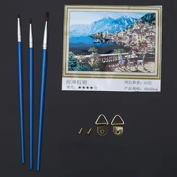 DIY Oil Painting Paint By Number Kit Image Drawing On Canvas By Hand Coloring Arts Crafts & Sewing NEW Ocean
DIY Oil Painting Paint By Number Kit Image Drawing On Canvas By Hand Coloring Arts Crafts & Sewing NEW Ocean