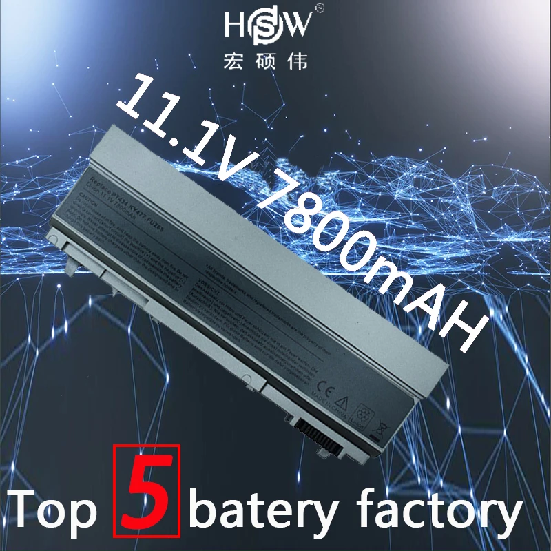 HSW 7800mAh Laptop Battery For Dell Latitude E6400 E6410 E6500 batteryE6510 M2400 M4400 M4500 M6400 M6500 1M215 312-0215 battery
HSW 7800mAh Laptop Battery For Dell Latitude E6400 E6410 E6500 batteryE6510 M2400 M4400 M4500 M6400 M6500 1M215 312-0215 battery