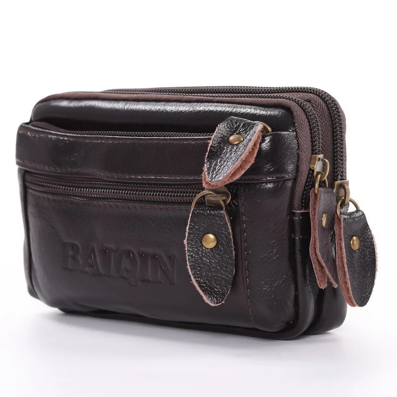BYCOBECY Phone Coin Card Waist Bag Multi-function Outdoor Fanny Pack Men and Women Belt Bags Waist Pack Cow Genuine leather
BYCOBECY Phone Coin Card Waist Bag Multi-function Outdoor Fanny Pack Men and Women Belt Bags Waist Pack Cow Genuine leather