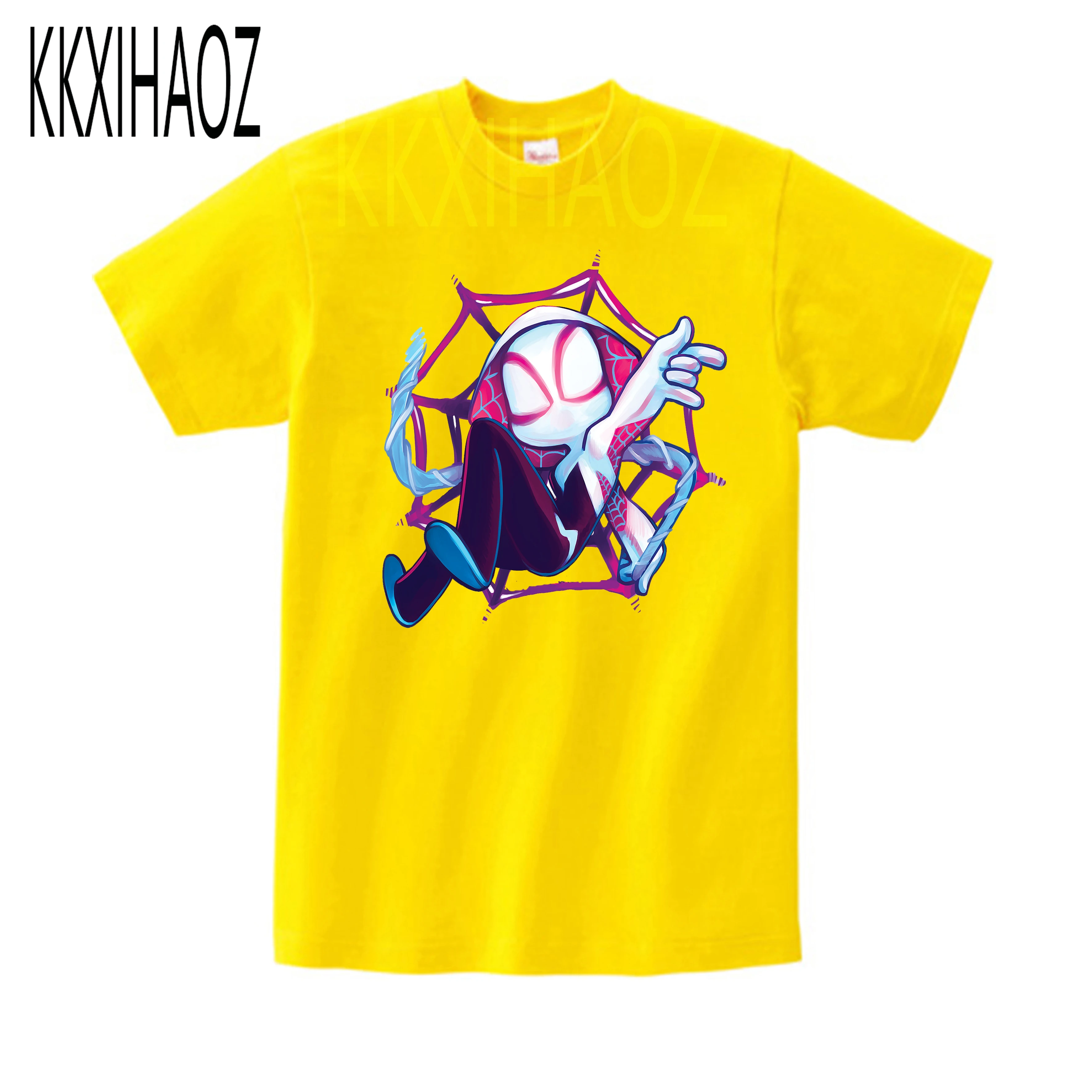 2019 Interesting Spider-Gwen Superwoman Spider-ManCute Cartoon Modal Kidswear Boy/girl Summer T-shirt Short Sleeve Kid Clothes
2019 Interesting Spider-Gwen Superwoman Spider-ManCute Cartoon Modal Kidswear Boy/girl Summer T-shirt Short Sleeve Kid Clothes