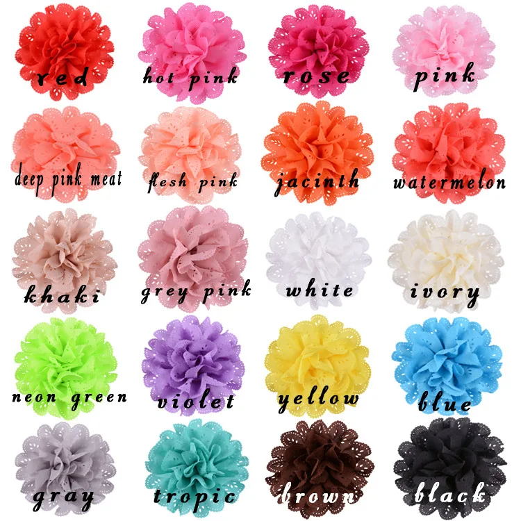 Nishine 30pcs/lot Big Eyelet Flowers for Kids Hair Clips Headband Diy Children Girls Apparel Hair Accessories
Nishine 30pcs/lot Big Eyelet Flowers for Kids Hair Clips Headband Diy Children Girls Apparel Hair Accessories