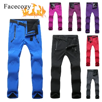 Facecozy Women Men Winter Fleece Warm Hiking Camping Pants Outdoor Windproof Waterproof Pants for Trekking Skiing Pantolon
Facecozy Women Men Winter Fleece Warm Hiking Camping Pants Outdoor Windproof Waterproof Pants for Trekking Skiing Pantolon