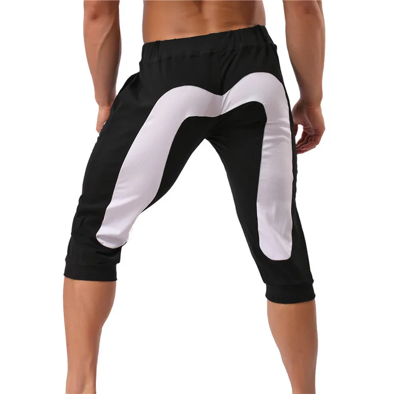 Gym Casual Loose Short Mens Capri Cropped Patchwork Short Pants Sweatpants Male Jogger Trousers Bodybuilding Colthes
Gym Casual Loose Short Mens Capri Cropped Patchwork Short Pants Sweatpants Male Jogger Trousers Bodybuilding Colthes