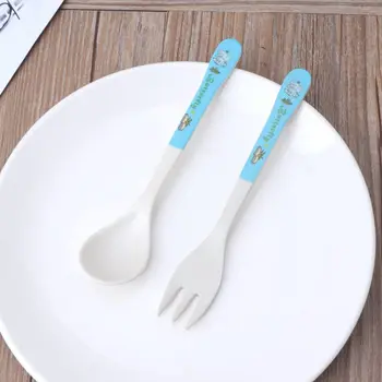 2pcs/Set Bamboo Fiber Environmental Protection Creative Cute Spoon Fork Children Gift Tableware Baby Spoon Fork
2pcs/Set Bamboo Fiber Environmental Protection Creative Cute Spoon Fork Children Gift Tableware Baby Spoon Fork