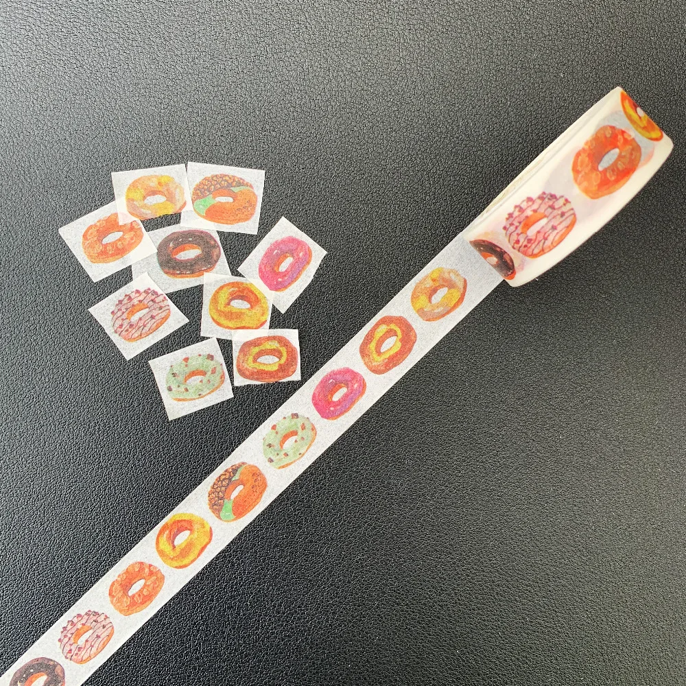 1X Sweet Donuts Paper Washi Tape Adhesive DIY Decorative Notebook Album Decor Stick Label Masking Tape Gift 7 Meters Long
1X Sweet Donuts Paper Washi Tape Adhesive DIY Decorative Notebook Album Decor Stick Label Masking Tape Gift 7 Meters Long