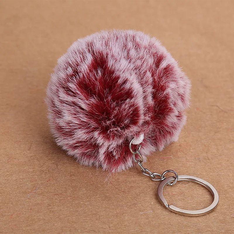 Big Faux Leather 8CM Fur PomPom KeyChain Rabbit Hair Bulb Bag Pom pom Ball key Chain Pendant Poret Clef for Women Lovely Fluffy
Big Faux Leather 8CM Fur PomPom KeyChain Rabbit Hair Bulb Bag Pom pom Ball key Chain Pendant Poret Clef for Women Lovely Fluffy