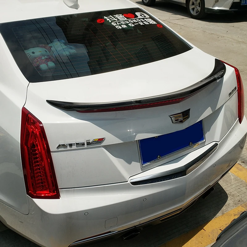 High quality carbon fiber material for Cadillac ATS spoiler 2013 2014 2015 2016 to up by carbon fiber ATS spoiler 4-door
High quality carbon fiber material for Cadillac ATS spoiler 2013 2014 2015 2016 to up by carbon fiber ATS spoiler 4-door