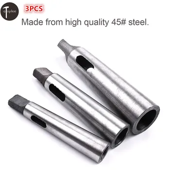 3PCS Spindle MT1 to MT2,MT2 to MT3,MT3 to MT4 Arbor Morse Taper Adapter for Morse Taper Shank Taper Shank Drills Reamers
3PCS Spindle MT1 to MT2,MT2 to MT3,MT3 to MT4 Arbor Morse Taper Adapter for Morse Taper Shank Taper Shank Drills Reamers