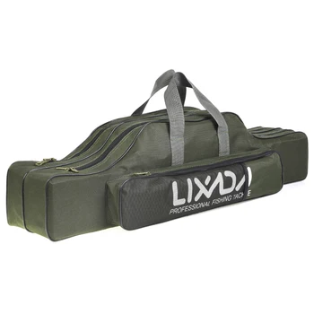 Lixada Fishing Bag Folding Portable Rod Reel Bag Fishing Pole Gear Tackle Tool Case Carrier Storage Bag 80cm/100cm/130cm/150cm
Lixada Fishing Bag Folding Portable Rod Reel Bag Fishing Pole Gear Tackle Tool Case Carrier Storage Bag 80cm/100cm/130cm/150cm