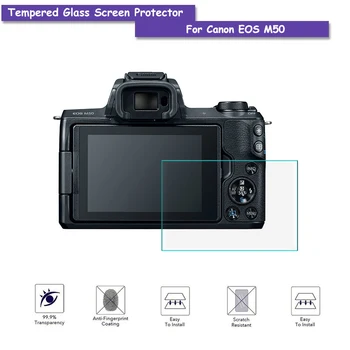 9H Tempered Glass LCD Screen Protector Shield Film for Canon EOS M50 Camera Accessories
9H Tempered Glass LCD Screen Protector Shield Film for Canon EOS M50 Camera Accessories