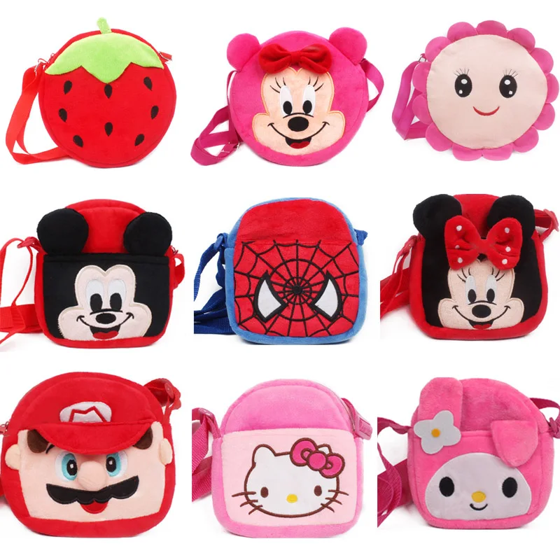 New kids Mini bag Cartoon design lovely Mickey Minnie plush backpack for boys and girls
New kids Mini bag Cartoon design lovely Mickey Minnie plush backpack for boys and girls
