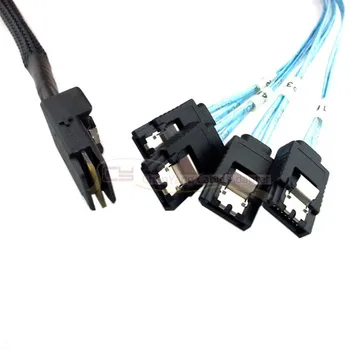 Mini SAS 4i SFF 8087 36P to 4 SATA 7p Internal Hard Disk Drive Cable 10Gbps 1m
Mini SAS 4i SFF 8087 36P to 4 SATA 7p Internal Hard Disk Drive Cable 10Gbps 1m