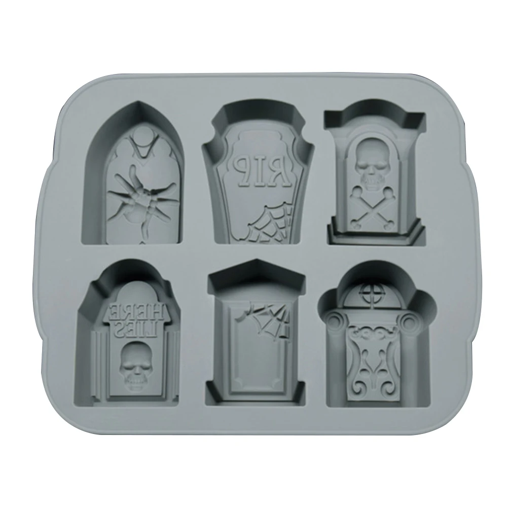 1pcs Halloween Tombstone Ice Mold Cocktails Silicone Whisky Ice Tray Ice Cube Maker Chocolate Candy Mold Bar Party Accesory
1pcs Halloween Tombstone Ice Mold Cocktails Silicone Whisky Ice Tray Ice Cube Maker Chocolate Candy Mold Bar Party Accesory