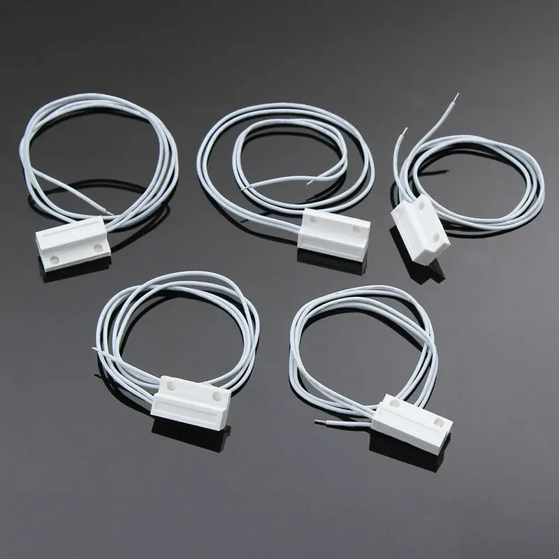 10 pair /lot MC-38 Wired Door Window Sensor Magnetic Switch Home Alarm System Detector
10 pair /lot MC-38 Wired Door Window Sensor Magnetic Switch Home Alarm System Detector