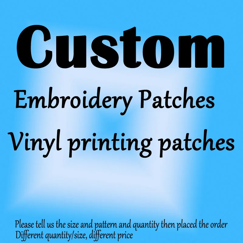 Custom patches in Embroidery for Clothing Embroideried patch 3D Embroidery Customization Iron on or Hook DIY on Apparels
Custom patches in Embroidery for Clothing Embroideried patch 3D Embroidery Customization Iron on or Hook DIY on Apparels