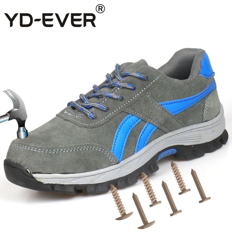 YD-EVER Plus Size Cow Suede Men Work Safety Shoes Steel Toe Protective Footwear Fashion Causal Work Safety Boots Men Work Shoes
YD-EVER Plus Size Cow Suede Men Work Safety Shoes Steel Toe Protective Footwear Fashion Causal Work Safety Boots Men Work Shoes