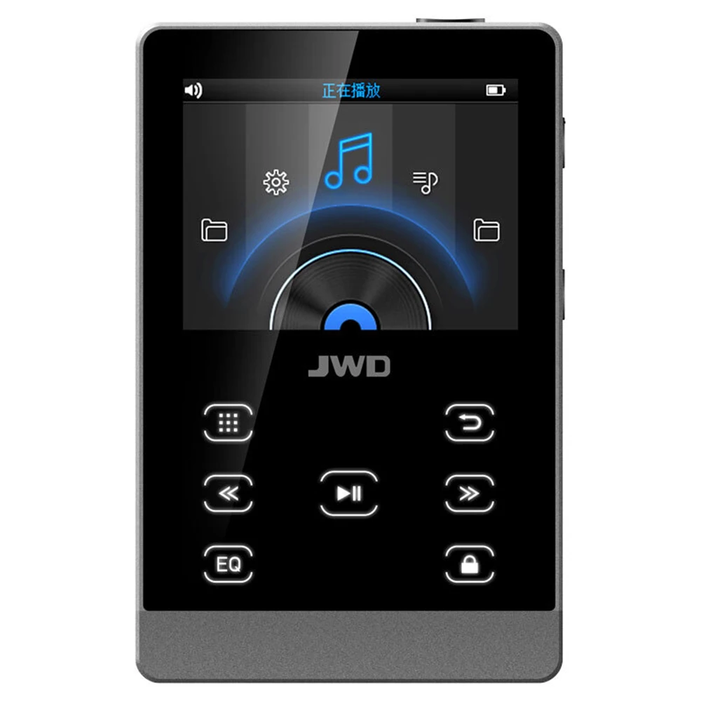 JWD JWM-107 16GB MP3 Player HiFi Music Player DAC APE FLAC Loseless Audio Player Bluetooth Function Touch Button w/ TF Card Slot
JWD JWM-107 16GB MP3 Player HiFi Music Player DAC APE FLAC Loseless Audio Player Bluetooth Function Touch Button w/ TF Card Slot