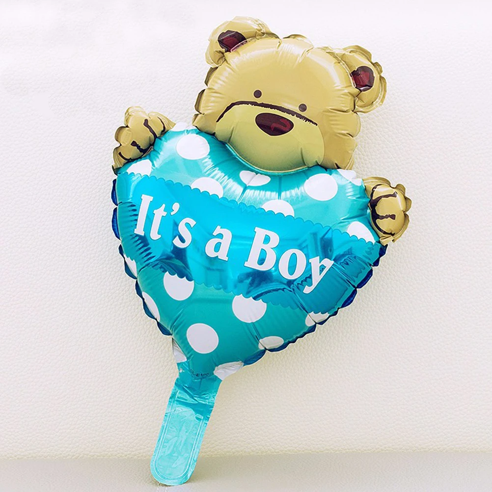 It A Boy&girl Foil Balloon Heart Bear Helium Ballon Wedding Valentine's Days Decoration Globos Mini Aluminum Foil Baloon New
It A Boy&girl Foil Balloon Heart Bear Helium Ballon Wedding Valentine's Days Decoration Globos Mini Aluminum Foil Baloon New