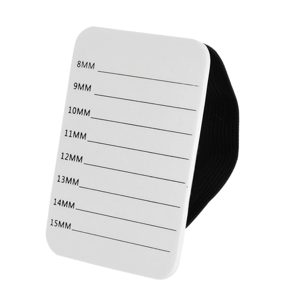 Non-slip Stainless Steel Straight Precise Fine Point Tweezer + Clearly Scale Lashes Holder Stand with Tape Non-slip Stainless Steel Straight Precise Fine Point Tweezer + Clearly Scale Lashes Holder Stand with Tape