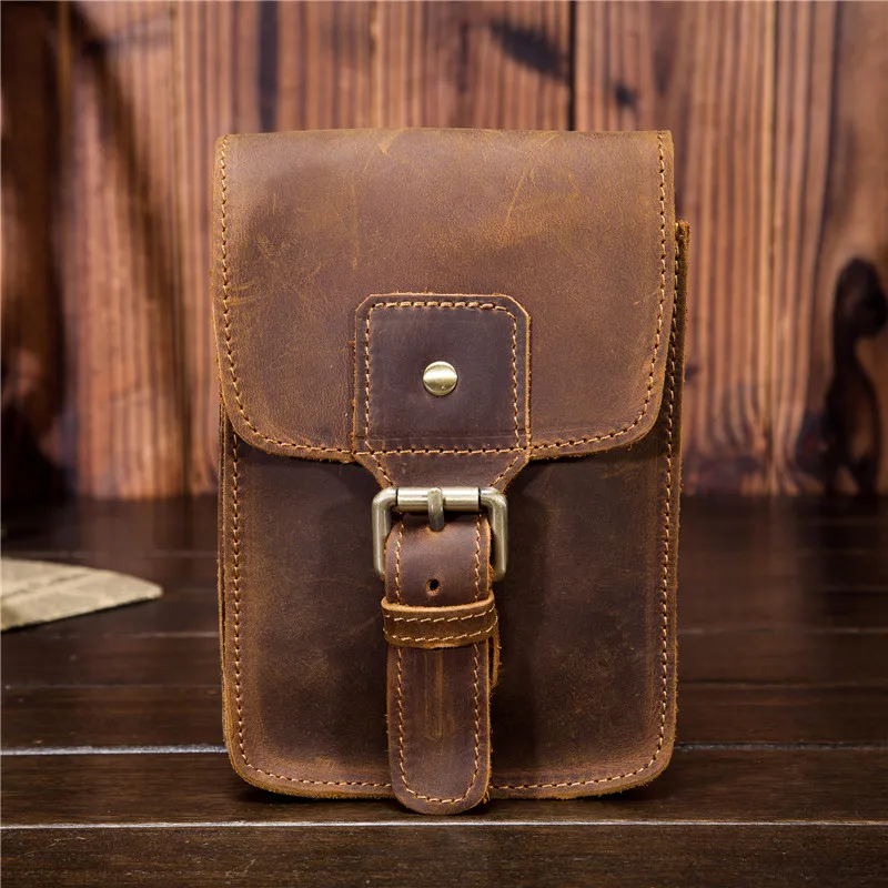 YISHEN Men's Waist Pack Crazy Horse Leather Small Male Belt Waist Bags Phone Pouch Fanny Pack Vintage Men Crossbody Bag 2034
YISHEN Men's Waist Pack Crazy Horse Leather Small Male Belt Waist Bags Phone Pouch Fanny Pack Vintage Men Crossbody Bag 2034