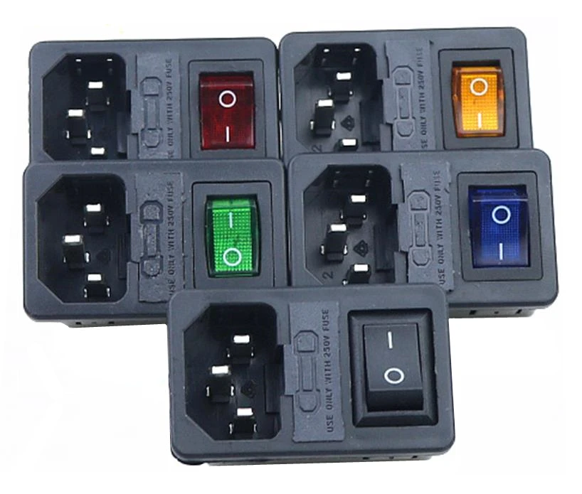 square Red Light Power Rocker Switch Fused IEC 320 C14 Inlet Power Socket Fuse Switch Connector Plug 10A 250V B2C 4
square Red Light Power Rocker Switch Fused IEC 320 C14 Inlet Power Socket Fuse Switch Connector Plug 10A 250V B2C 4