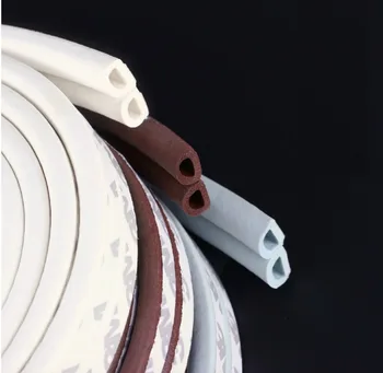 Self-adhesive Sealing Strip Wardrobe Cupboard Sliding Sash Door Collision Avoidance Tape Block Noise 9mm x 6mm White Gray Brown 
Self-adhesive Sealing Strip Wardrobe Cupboard Sliding Sash Door Collision Avoidance Tape Block Noise 9mm x 6mm White Gray Brown