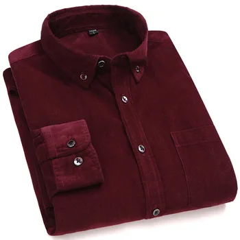 Plus Size 4xl Autumn/winter Warm Quality 100%cotton Corduroy long sleeved button collar smart casual shirts for men comfortable
Plus Size 4xl Autumn/winter Warm Quality 100%cotton Corduroy long sleeved button collar smart casual shirts for men comfortable