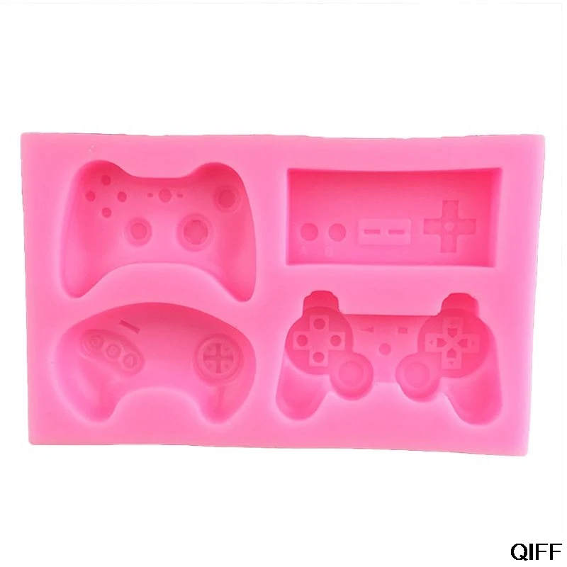 Drop Ship&Wholesale Game Controller Shape Silicone Mold Fondant Cake Sugarcraft Baking Mould Decoration Handmade Tool July 8
Drop Ship&Wholesale Game Controller Shape Silicone Mold Fondant Cake Sugarcraft Baking Mould Decoration Handmade Tool July 8