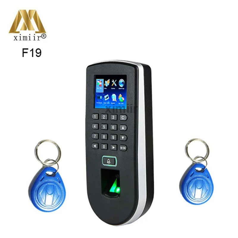 Biometric 3000 fingerprint users TCP/IP wiegand F19 fingerprint + keyboard +125KHZ RFID card access control system
Biometric 3000 fingerprint users TCP/IP wiegand F19 fingerprint + keyboard +125KHZ RFID card access control system