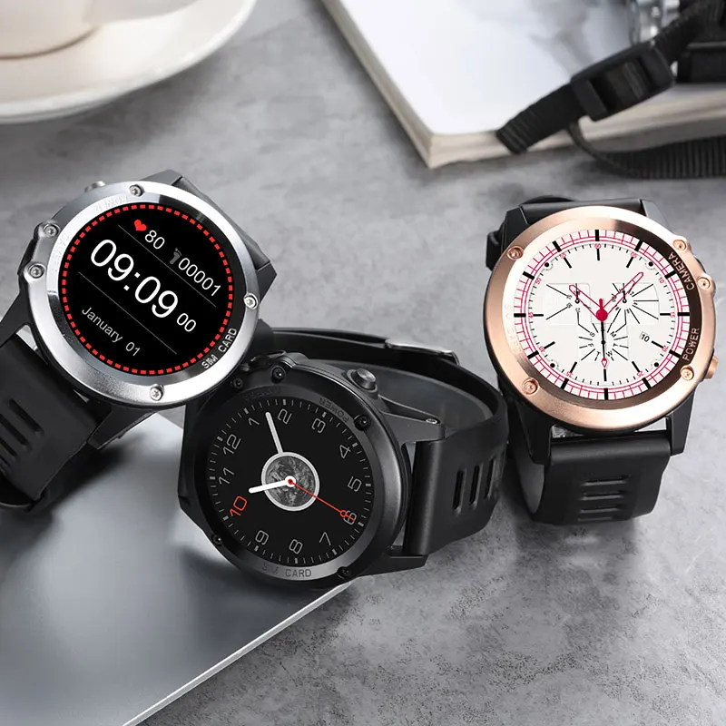 Luxury Smart Watch men Android 4.4 Waterproof 1.39