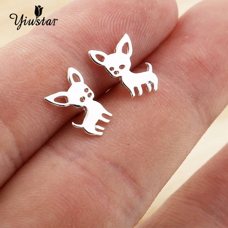 Yiustar New Arrival Chihuahua Earrings for Women Cute Dog Studs Chihuahua Jewelry Love My Pet Jewelry Animal Earrings Party Gift
Yiustar New Arrival Chihuahua Earrings for Women Cute Dog Studs Chihuahua Jewelry Love My Pet Jewelry Animal Earrings Party Gift