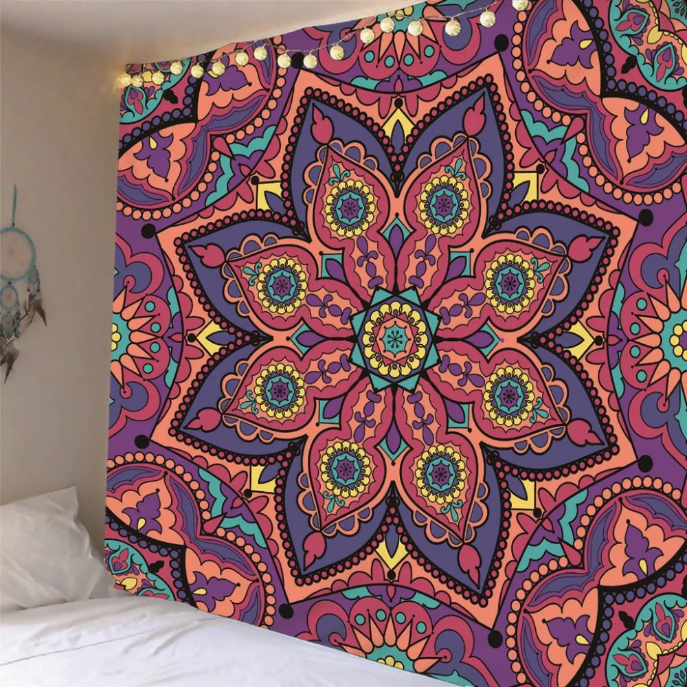 Indian Mandala Tapestry Bohemia Tapestry Wall Hanging Decoration Hippie Tapestry Beach Throw Rug Yoga Mat Travel Mattress
Indian Mandala Tapestry Bohemia Tapestry Wall Hanging Decoration Hippie Tapestry Beach Throw Rug Yoga Mat Travel Mattress