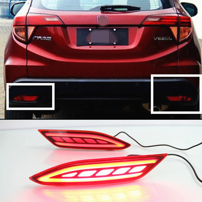 2pcs For Honda HRV HR-V 2014 2015 2016 2017 2018 LED DRL Reflector LED Rear Fog Lamp Bumper Lights Brake Light Turning Signal
2pcs For Honda HRV HR-V 2014 2015 2016 2017 2018 LED DRL Reflector LED Rear Fog Lamp Bumper Lights Brake Light Turning Signal
