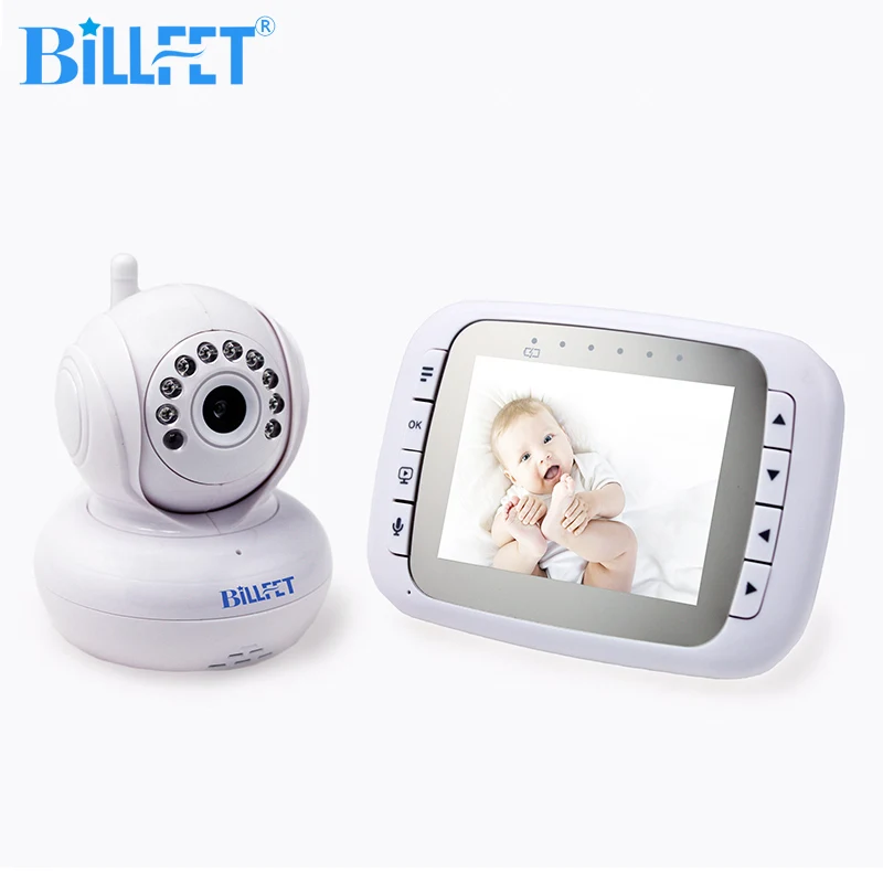 BILLFET 2.4 ГГц Беспроводной видео Baby Monitor с Камерой Батареи Няня Камера Ночного