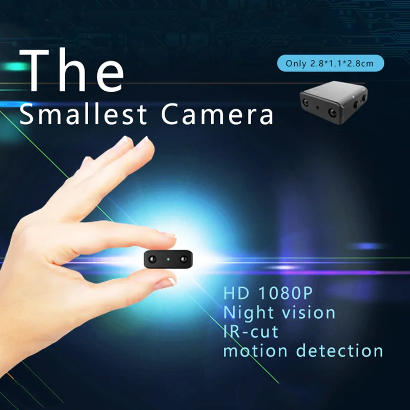 Mini Camera Infrared Night Vision HD Smart Identification Portable Camera IJS998
Mini Camera Infrared Night Vision HD Smart Identification Portable Camera IJS998