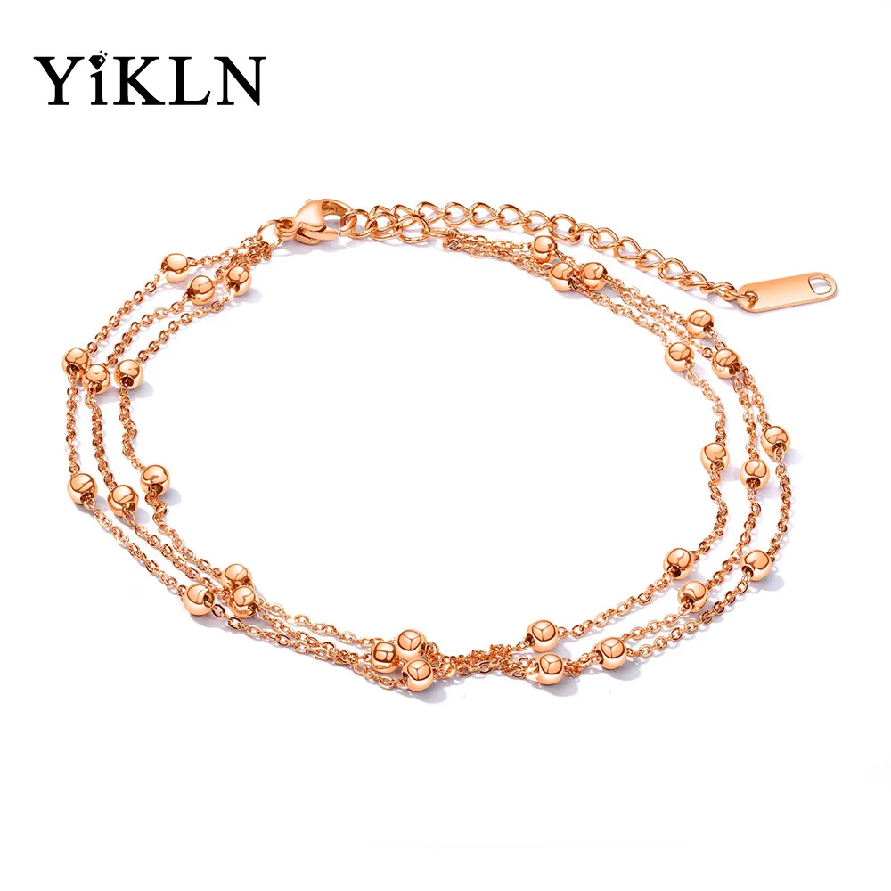 YiKLN Trendy Multi Layer Handmade Beads Anklet For Women Barefoot Sandals Bracelet Anklets Foot Gothic Boho Jewelry Gift YA19004
YiKLN Trendy Multi Layer Handmade Beads Anklet For Women Barefoot Sandals Bracelet Anklets Foot Gothic Boho Jewelry Gift YA19004