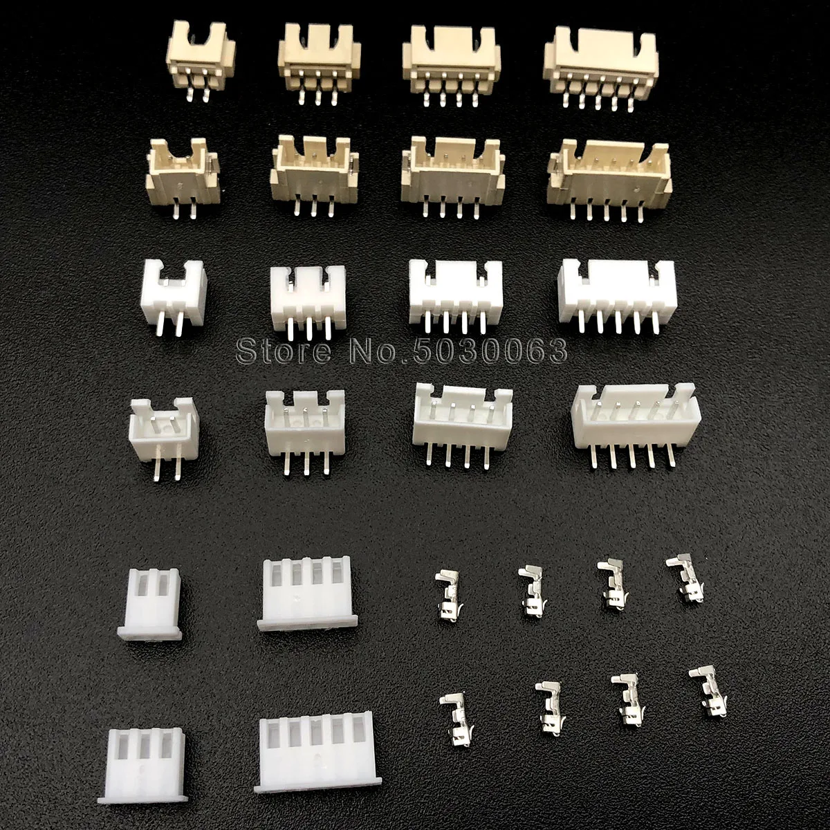 2Pin ~ 12Pin Bent//Straight Pin Shell Vertical Horizontal SMD Socket 1.25mm Pitch