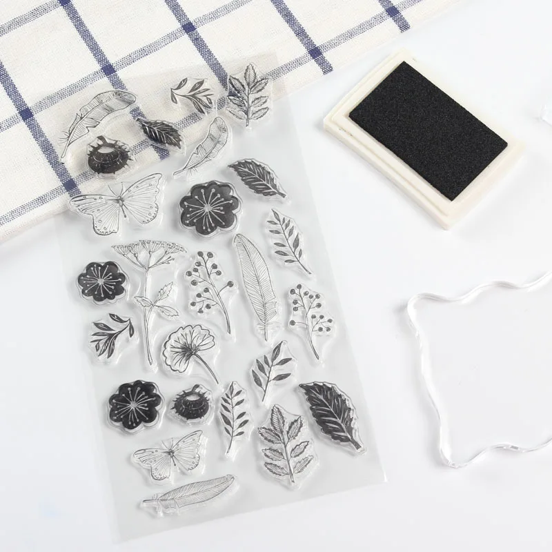 Vintage Butterfly Flower Transparent Silicone Clear Stamp for Scrapbooking DIY Craft Decoration Soft Stamp Kids Stationery
Vintage Butterfly Flower Transparent Silicone Clear Stamp for Scrapbooking DIY Craft Decoration Soft Stamp Kids Stationery