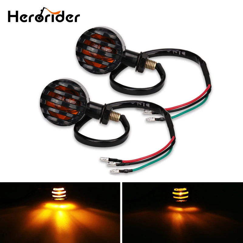 Universal 12V 5W Motorcycle LED Light Front Rear Turn Signals Indicators Yellow for Honda for Harley For Suzuki For Kawasaki
Universal 12V 5W Motorcycle LED Light Front Rear Turn Signals Indicators Yellow for Honda for Harley For Suzuki For Kawasaki