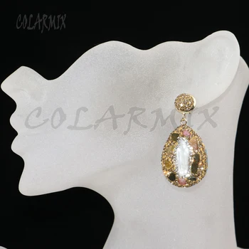 6 Pairs Multi color stone earring Drop shape gold rhinestone earrings Jewelry earrings gift for lady 8036
6 Pairs Multi color stone earring Drop shape gold rhinestone earrings Jewelry earrings gift for lady 8036