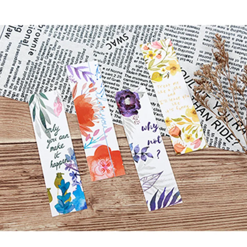Miss Time live with flowers paper Card Bookmark memo card 1 lot = 1 pack = 30 pcs
Miss Time live with flowers paper Card Bookmark memo card 1 lot = 1 pack = 30 pcs