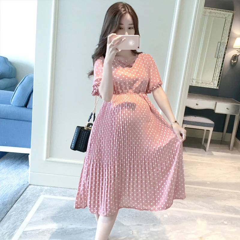 Maternity Dresses Gown Party Pregnancy Clothes For Pregnant Women Dot Costume T5
Maternity Dresses Gown Party Pregnancy Clothes For Pregnant Women Dot Costume T5