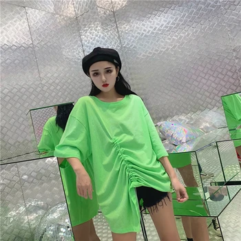 AreMoMuWha Net Red White Short-sleeved Female Summer Dress 2019 New Korean Version of The Net Red Irregular Long Section QX811
AreMoMuWha Net Red White Short-sleeved Female Summer Dress 2019 New Korean Version of The Net Red Irregular Long Section QX811