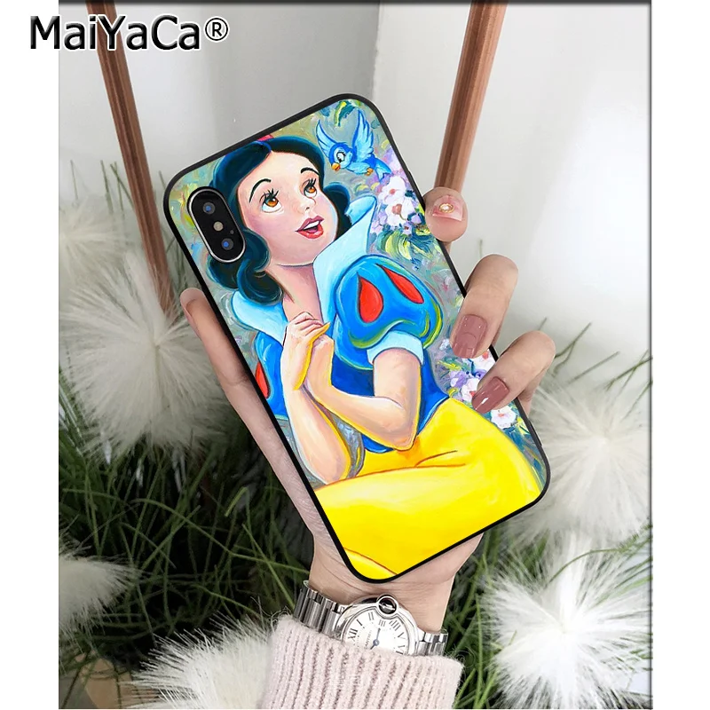 Cartoon snow white