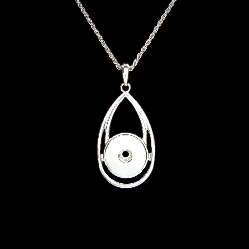 New Silver 10pcs Ginger Snap Button Jewelry 18mm Water Drop Pendant with Stainless Steel Chain
New Silver 10pcs Ginger Snap Button Jewelry 18mm Water Drop Pendant with Stainless Steel Chain