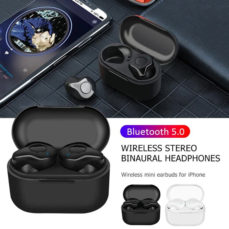 Mini Wireless in-ear Earphone YA12 TWS Bluetooth 5.0 Earbuds CVC Noise Cancelling 3D Stereo Sound With Microphone Charging Box
Mini Wireless in-ear Earphone YA12 TWS Bluetooth 5.0 Earbuds CVC Noise Cancelling 3D Stereo Sound With Microphone Charging Box