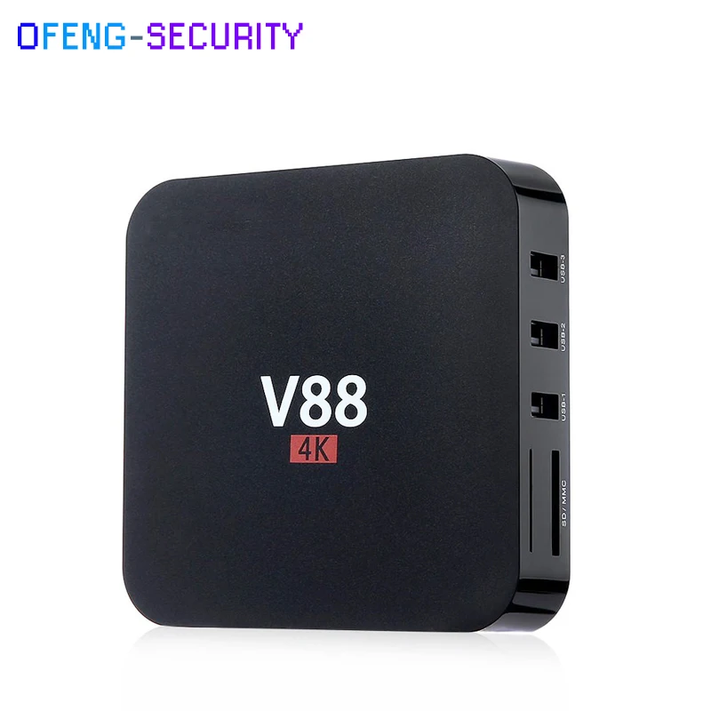 Приставка Смарт-ТВ SCISHION V88 4K Android 6 0 4 USB Wi-Fi | Безопасность и защита
