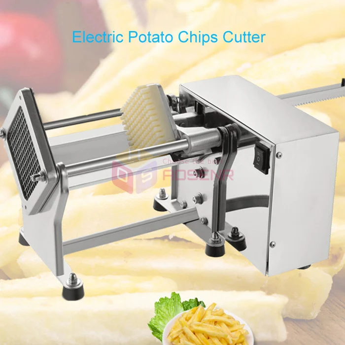 Electric Potato Chips French Fries Shred Bar Cutter Slicer Commercial Automatic Crispy Fry Maker Vegetable Fruit Cutting Machine
Electric Potato Chips French Fries Shred Bar Cutter Slicer Commercial Automatic Crispy Fry Maker Vegetable Fruit Cutting Machine